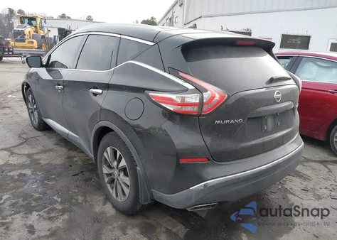 2015 Nissan Murano Sl из США, поврежденный, VIN 5N1AZ2MH1FN205016